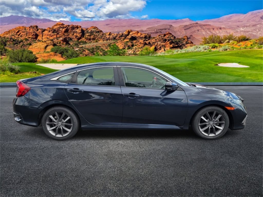 Used 2021 Honda Civic EX-L Sedan
