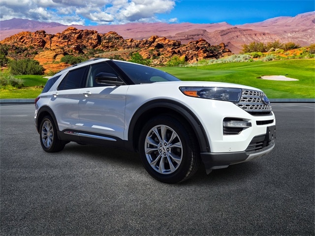 Used 2022 Ford Explorer Limited with VIN 1FMSK7FH4NGB06731 for sale in Saint George, UT