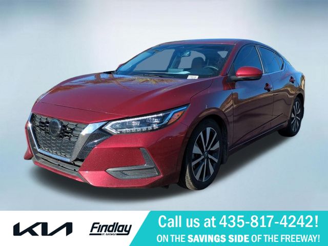 Used 2020 Nissan Sentra SV with VIN 3N1AB8CV7LY303357 for sale in St. George, UT