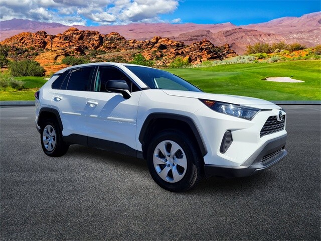 Used 2022 Toyota RAV4 LE with VIN 2T3H1RFV6NC209268 for sale in St. George, UT