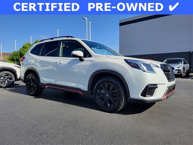 Certified 2024 Subaru Forester Sport with VIN JF2SKAGC8RH493564 for sale in Saint George, UT