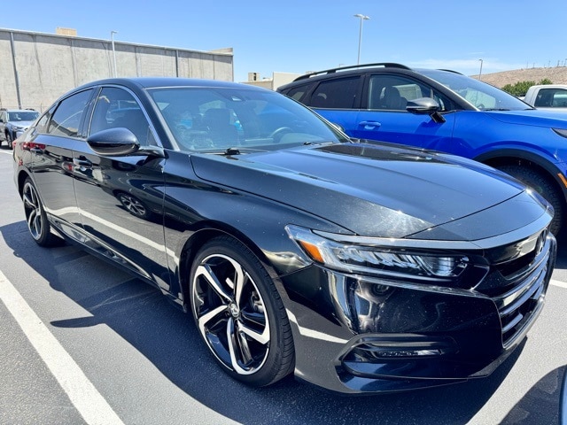 Used 2018 Honda Accord Sport with VIN 1HGCV1F35JA198612 for sale in Saint George, UT