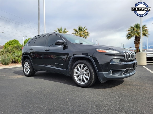 Used 2015 Jeep Cherokee Limited with VIN 1C4PJLDB1FW753342 for sale in Saint George, UT