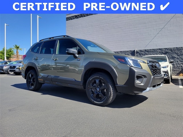 Certified 2024 Subaru Forester Wilderness with VIN JF2SKAJC0RH516148 for sale in Saint George, UT