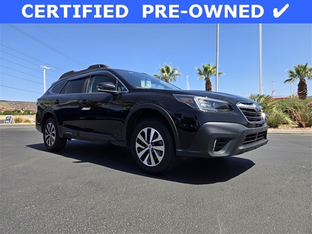 Certified 2022 Subaru Outback Premium with VIN 4S4BTACCXN3138139 for sale in Saint George, UT
