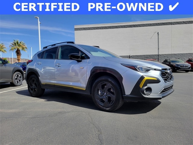 Certified 2024 Subaru Crosstrek Sport with VIN 4S4GUHF69R3760335 for sale in Saint George, UT