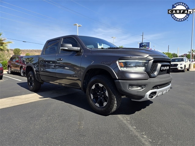 Used 2020 RAM Ram 1500 Pickup Rebel with VIN 1C6SRFLT8LN162495 for sale in Saint George, UT