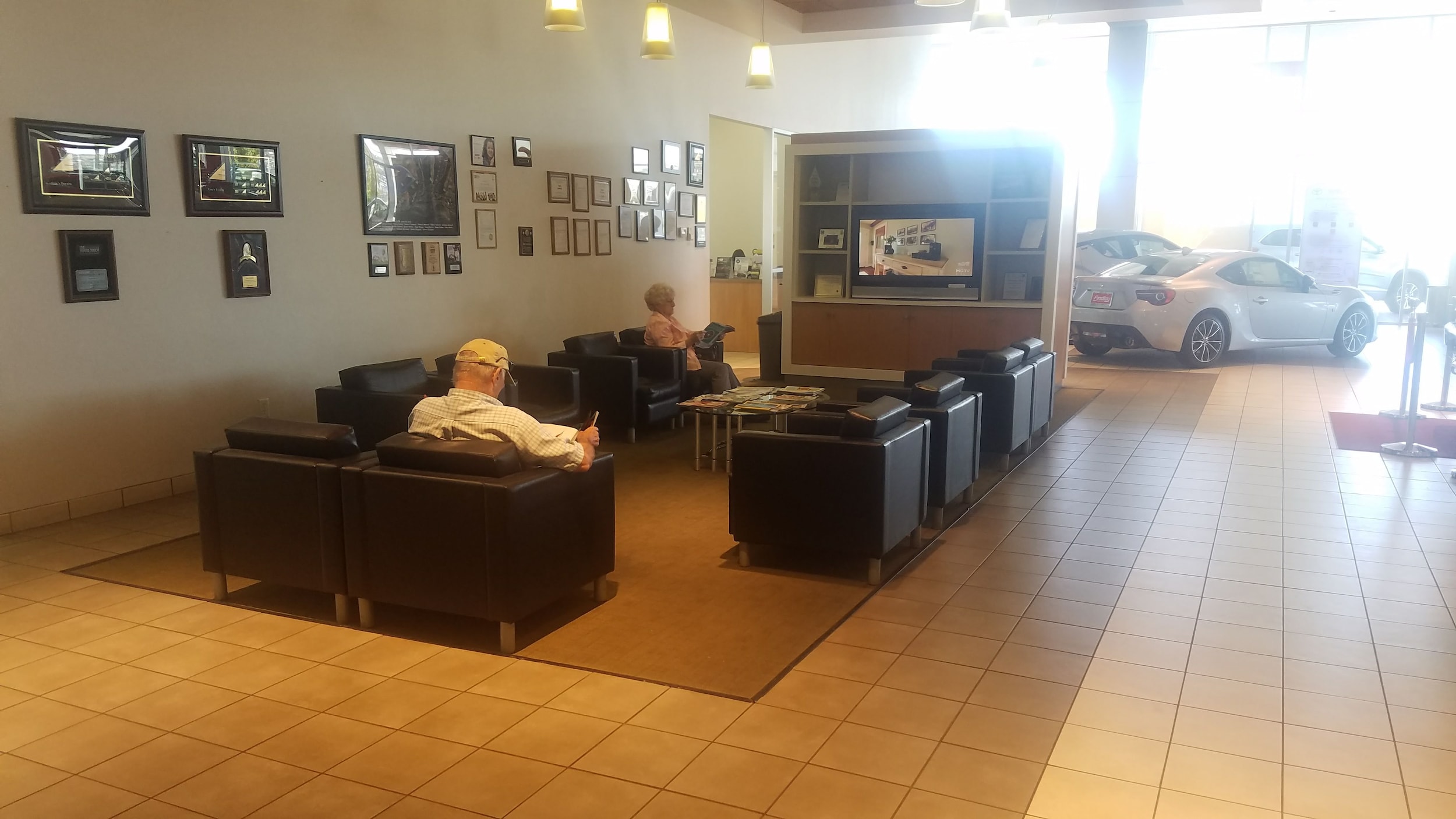 Service Center Amenities Findlay Toyota Prescott