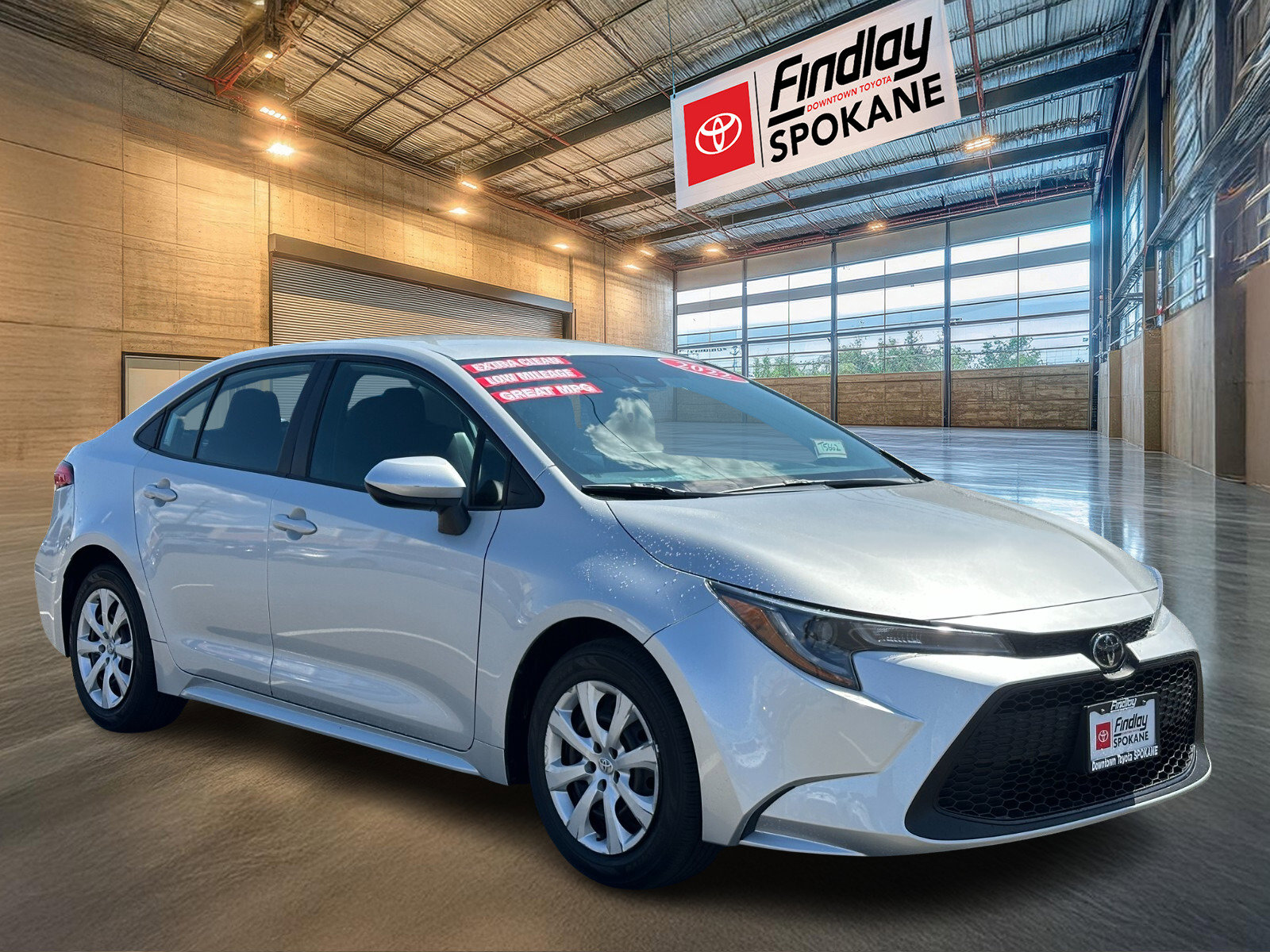 Certified 2022 Toyota Corolla LE with VIN 5YFEPMAE6NP329821 for sale in Spokane, WA