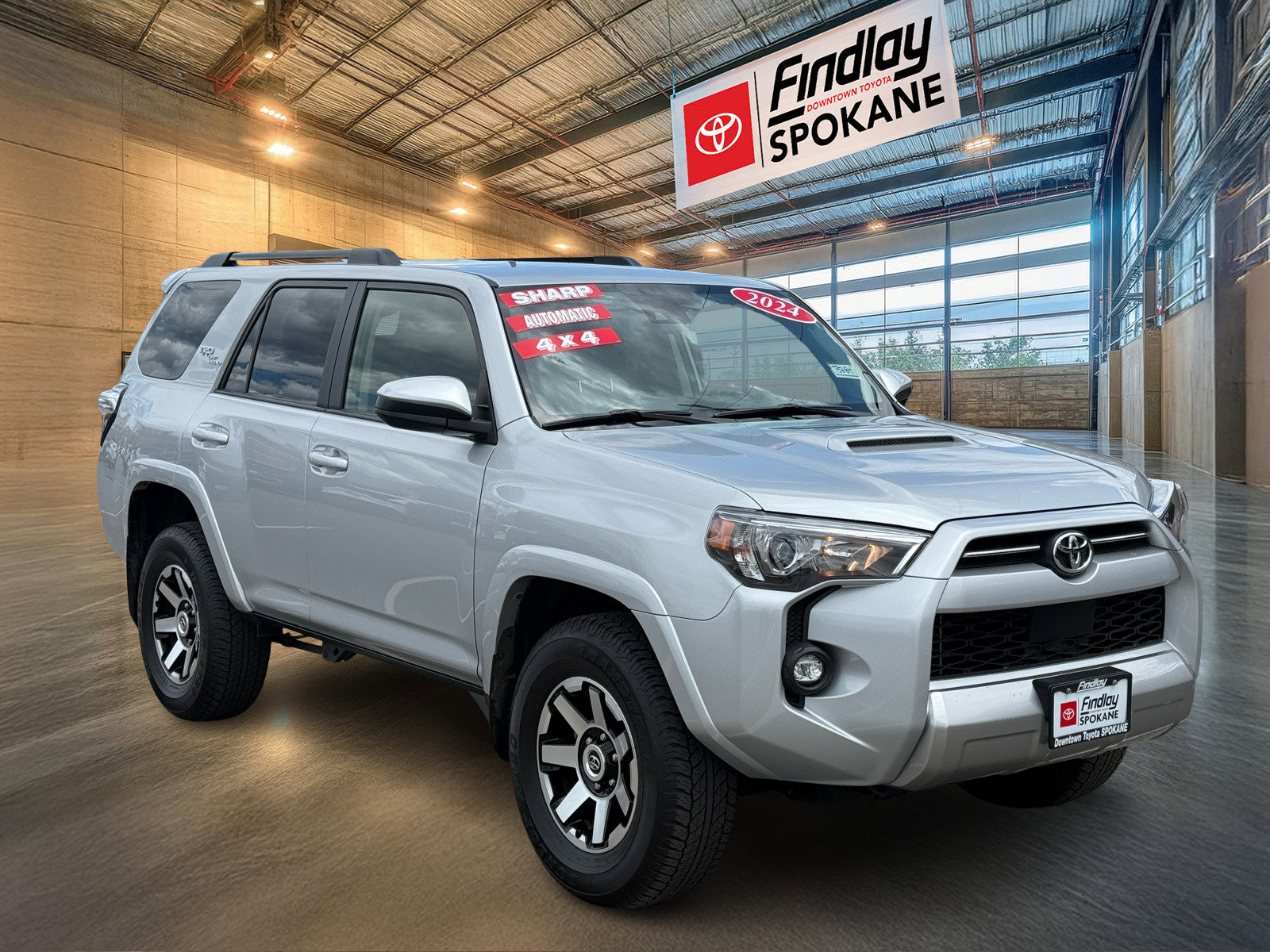 Certified 2024 Toyota 4Runner Off-Road with VIN JTEPU5JR2R6285979 for sale in Spokane, WA