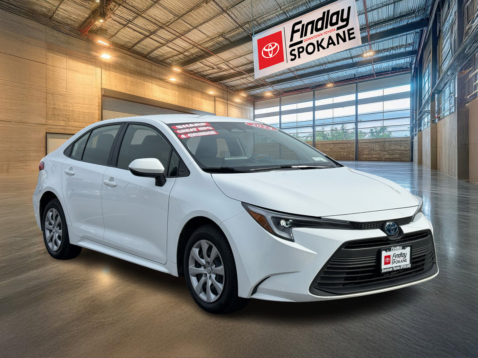 Certified 2024 Toyota Corolla LE with VIN JTDBCMFE5R3044145 for sale in Kansas City