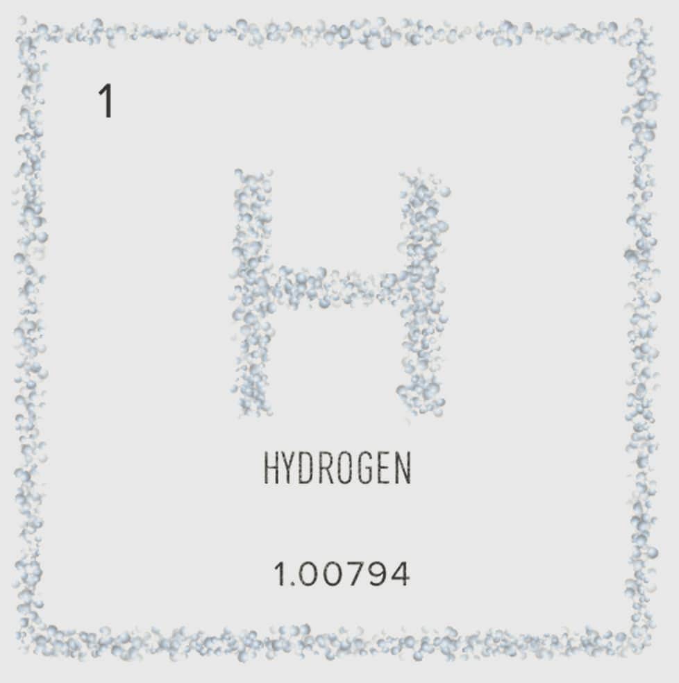 Hydrogen is everywhere