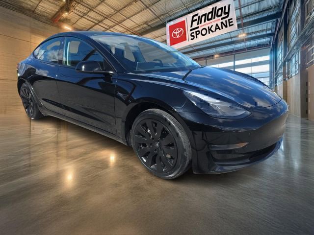 Used 2022 Tesla Model 3 Base with VIN 5YJ3E1EA8NF287117 for sale in Spokane, WA