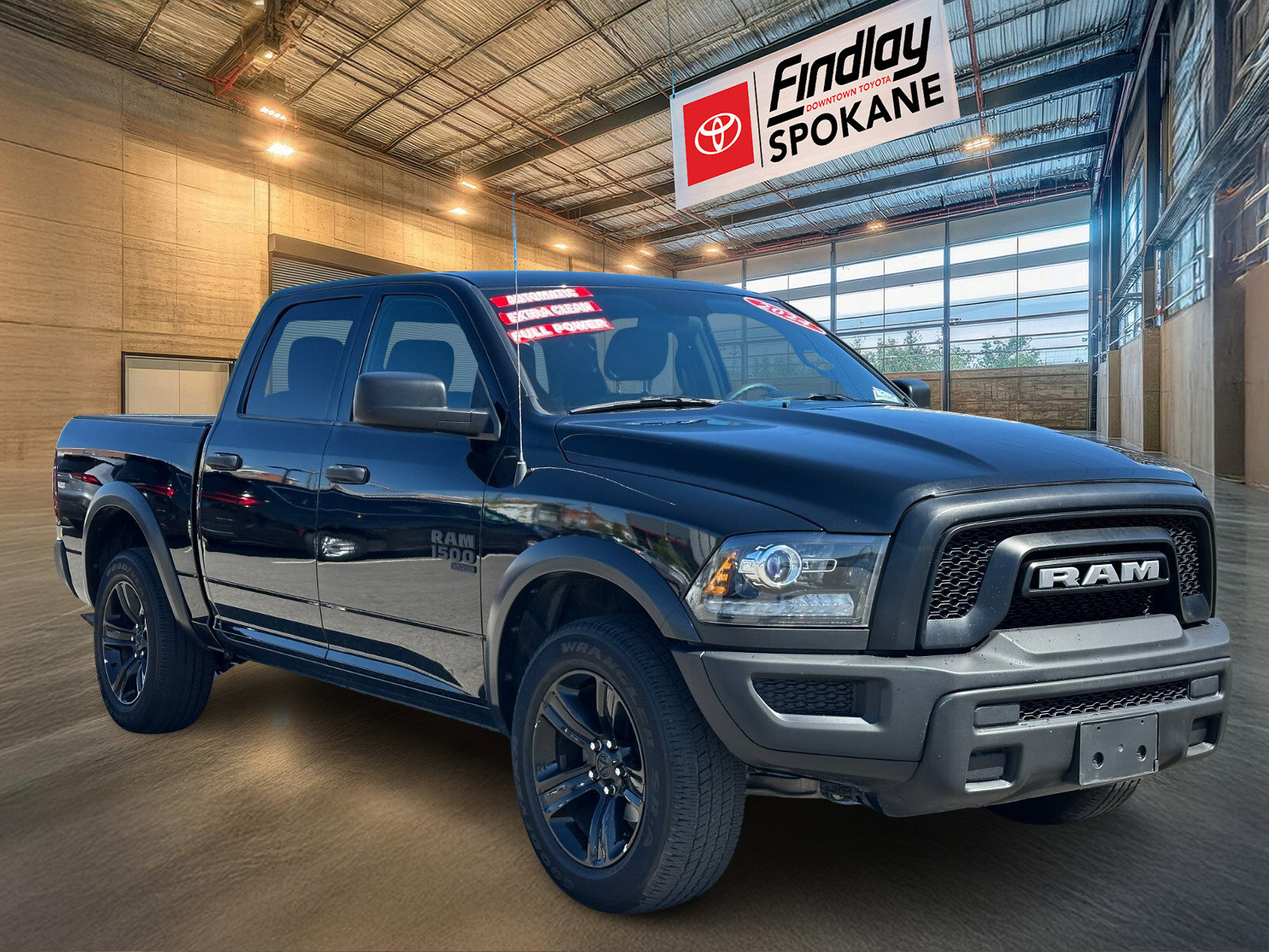Used 2024 RAM Ram 1500 Classic Warlock with VIN 1C6RR7LG9RS124386 for sale in Spokane, WA