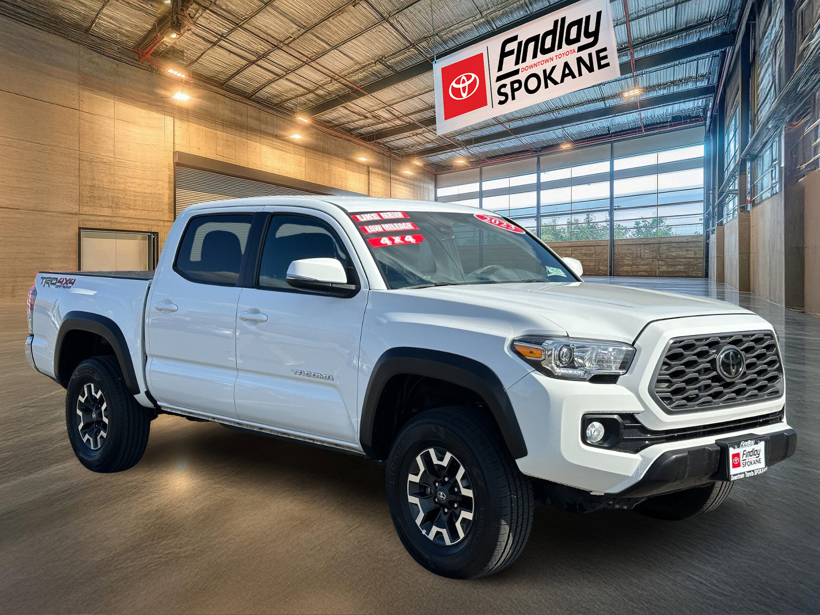 Certified 2023 Toyota Tacoma SR5 with VIN 3TMCZ5AN5PM599768 for sale in Spokane, WA
