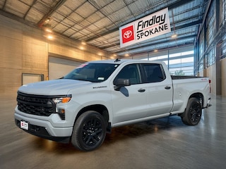 bargain pre-auction vehicles 2024 Chevrolet Silverado 1500 Custom Truck Crew Cab 1GCPDBEK4RZ173294 for sale near you in Spokane, WA