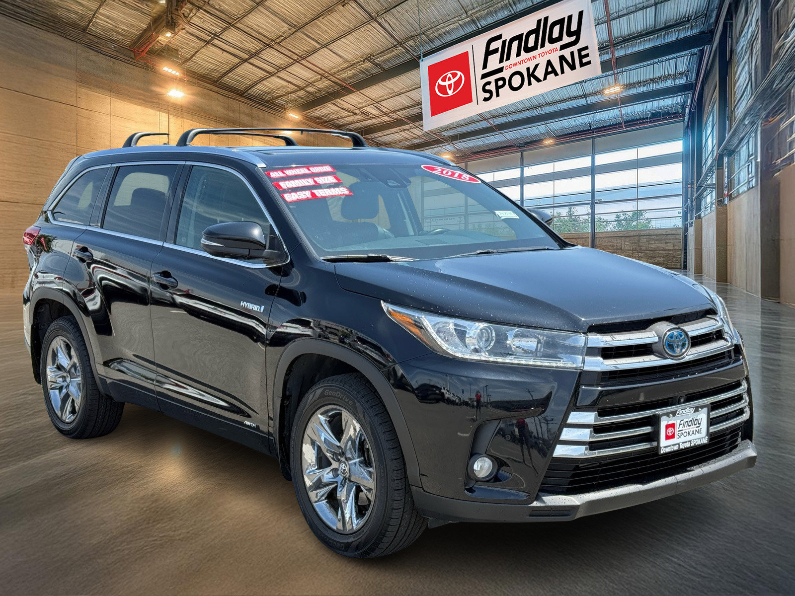 Certified 2018 Toyota Highlander Limited Platinum with VIN 5TDDGRFH6JS038636 for sale in Spokane, WA