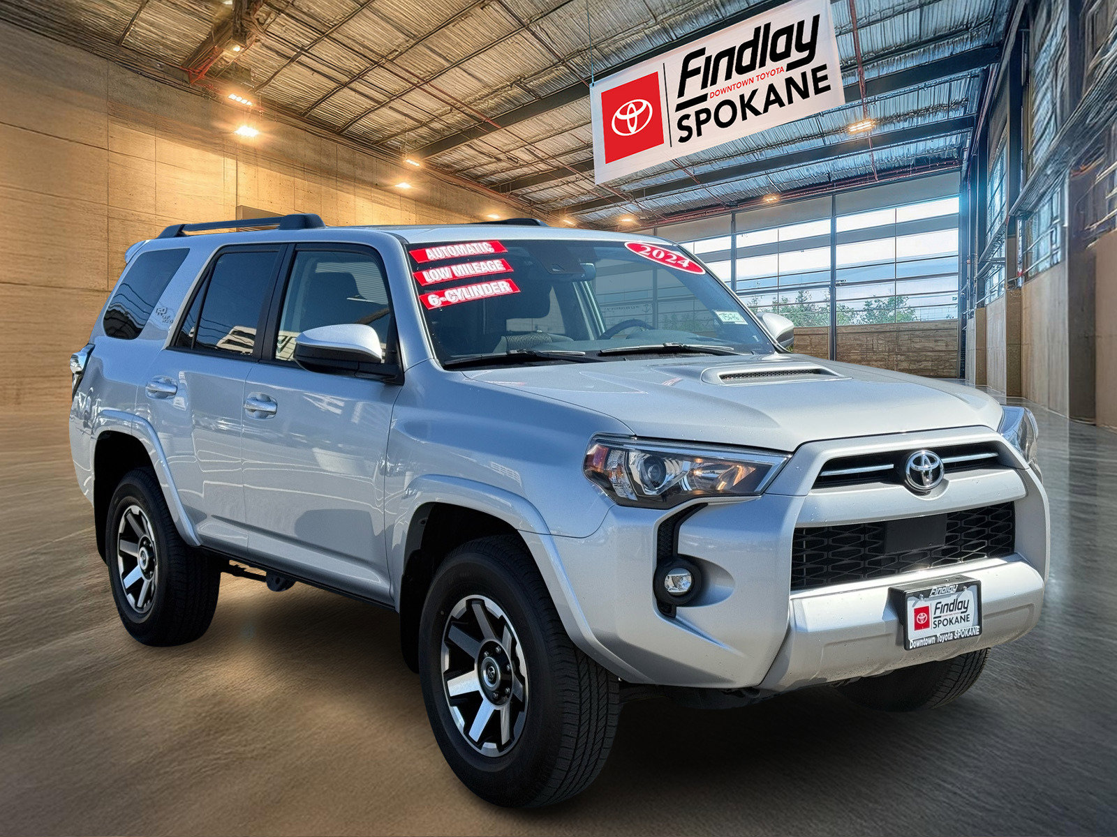 Certified 2024 Toyota 4Runner Off-Road with VIN JTEPU5JR0R6287083 for sale in Spokane, WA