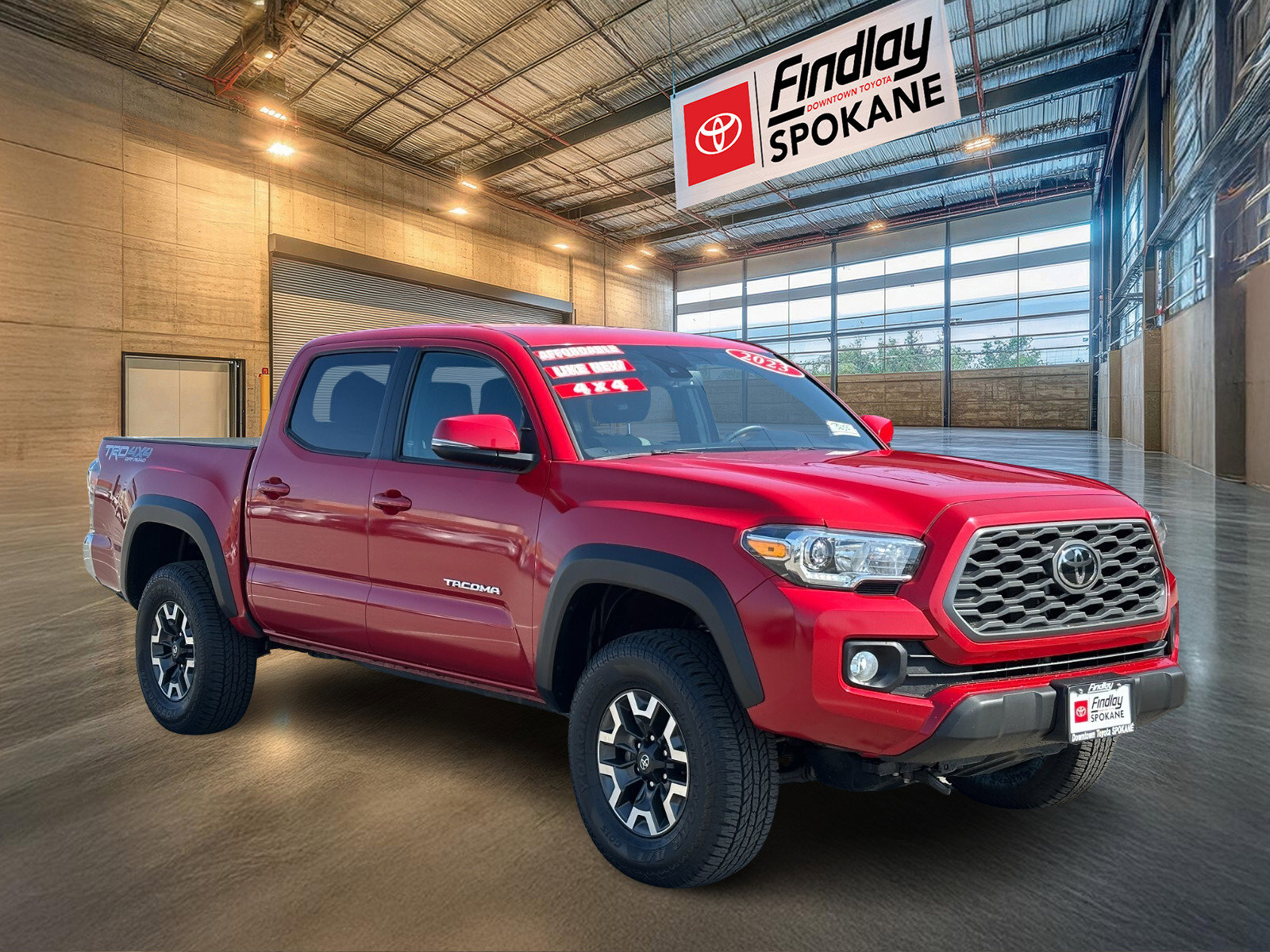 Certified 2023 Toyota Tacoma SR5 with VIN 3TMCZ5AN0PM608554 for sale in Spokane, WA