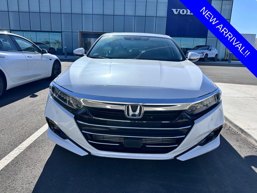 Used 2021 Honda Accord EX-L with VIN 1HGCV1F57MA083449 for sale in Northfield, Minnesota