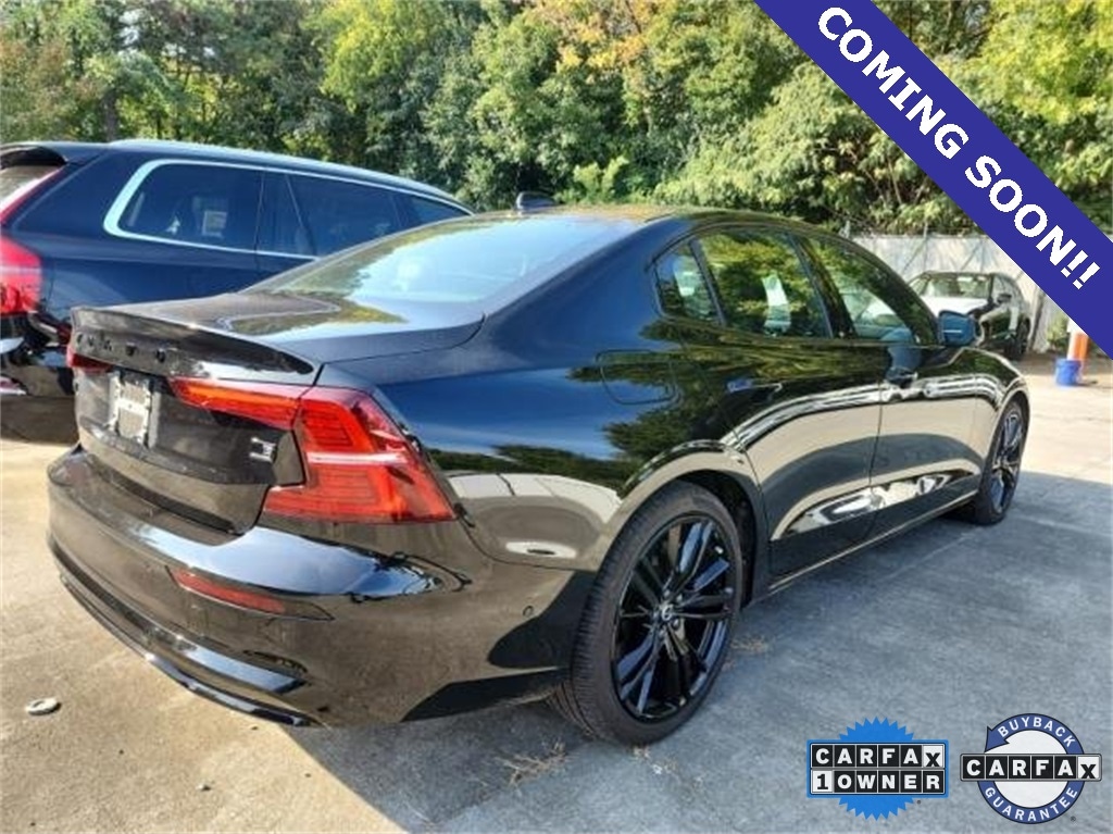 Certified 2024 Volvo S60 plug-in hybrid T8 Plus Black Edition Sedan