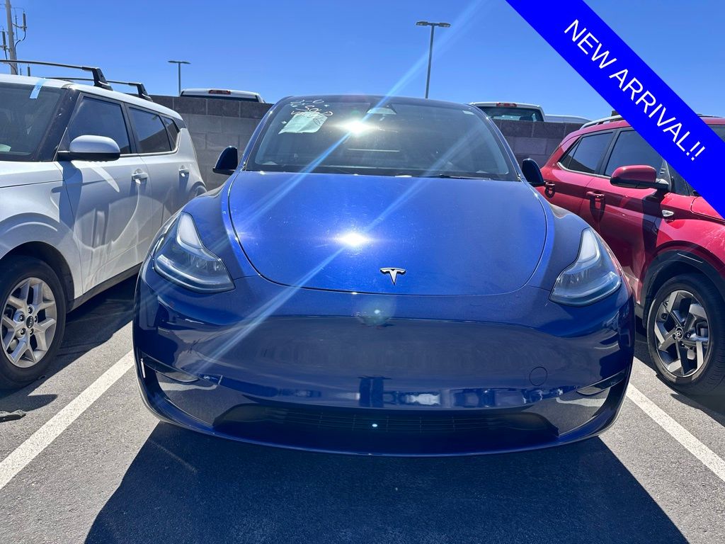 Used 2023 Tesla Model Y Long Range with VIN 7SAYGDEE8PF639882 for sale in Las Vegas, NV