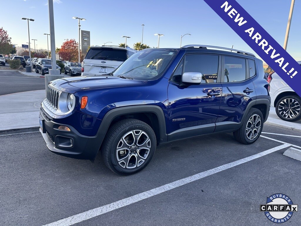 Used 2018 Jeep Renegade Limited 4x4 SUV