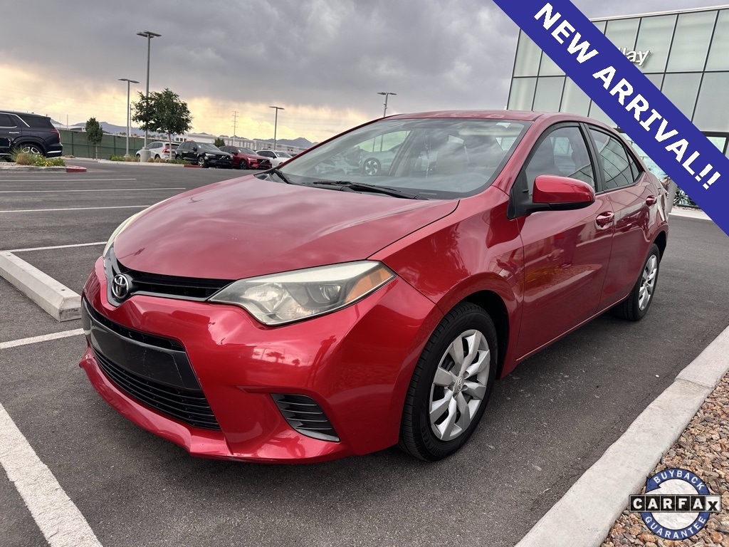 Used 2015 Toyota Corolla LE with VIN 5YFBURHE2FP225584 for sale in Las Vegas, NV