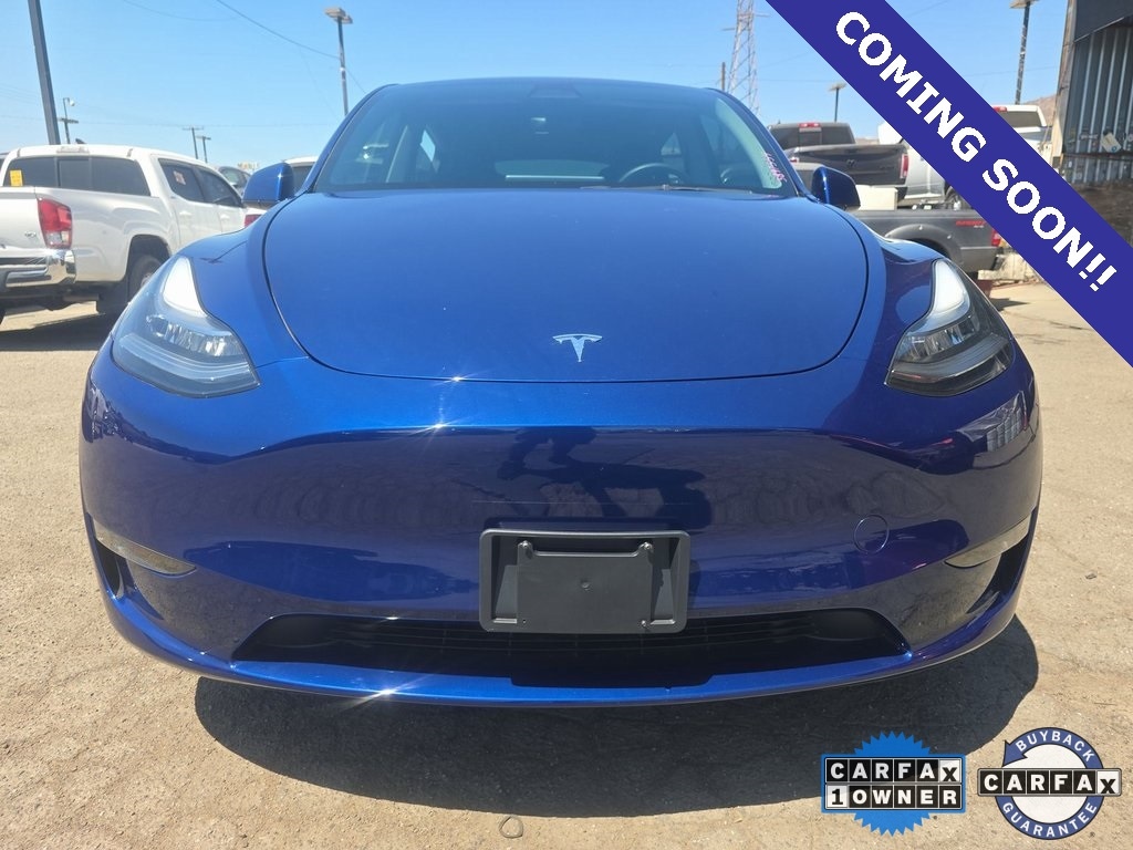 Used 2023 Tesla Model Y Long Range with VIN 7SAYGDEEXPA026689 for sale in Las Vegas, NV