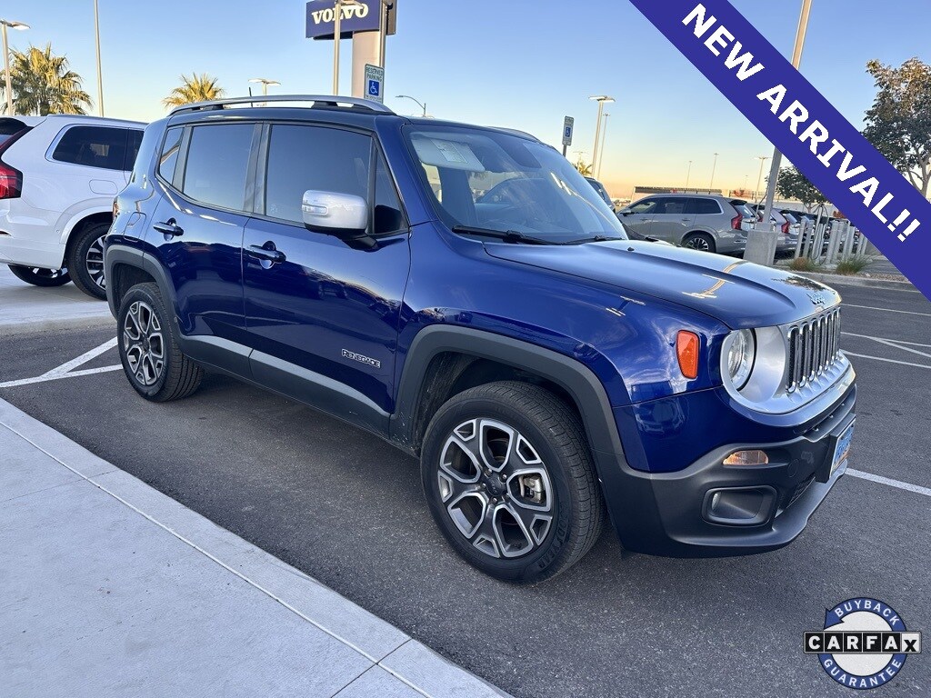 Used 2018 Jeep Renegade Limited 4x4 SUV