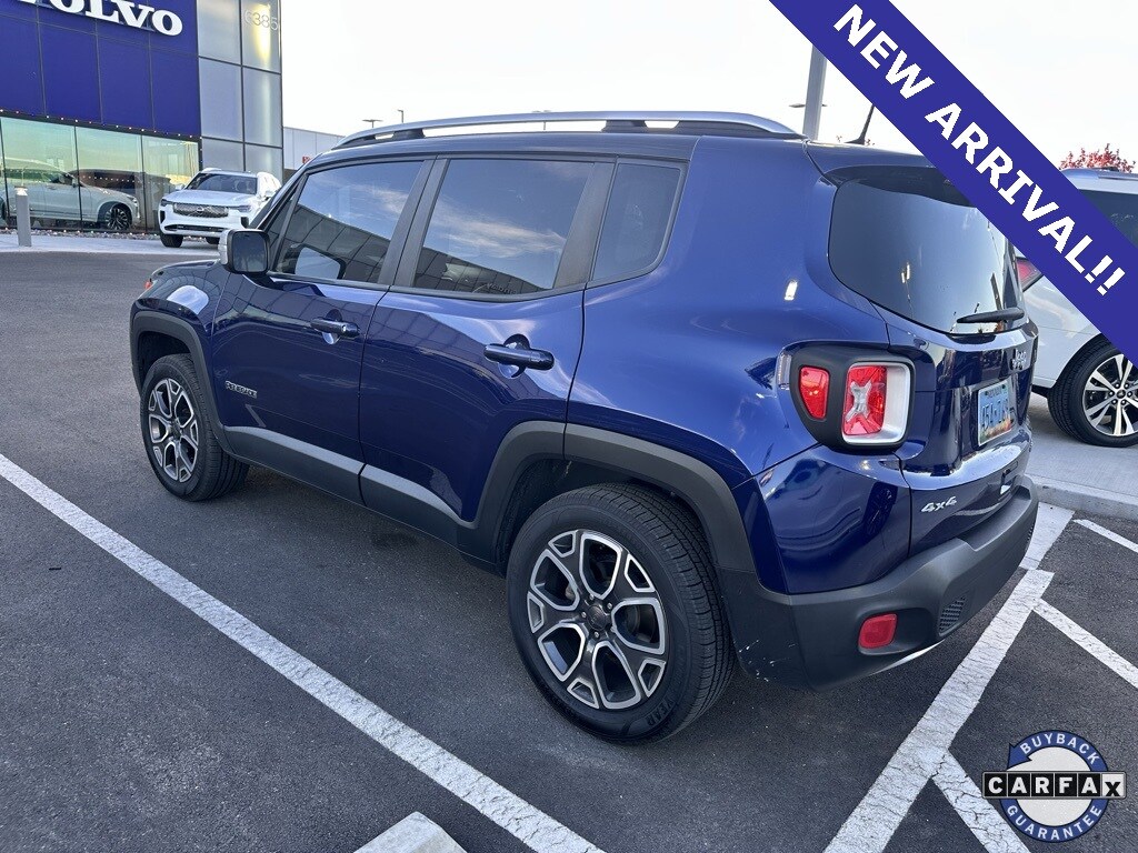 Used 2018 Jeep Renegade Limited 4x4 SUV