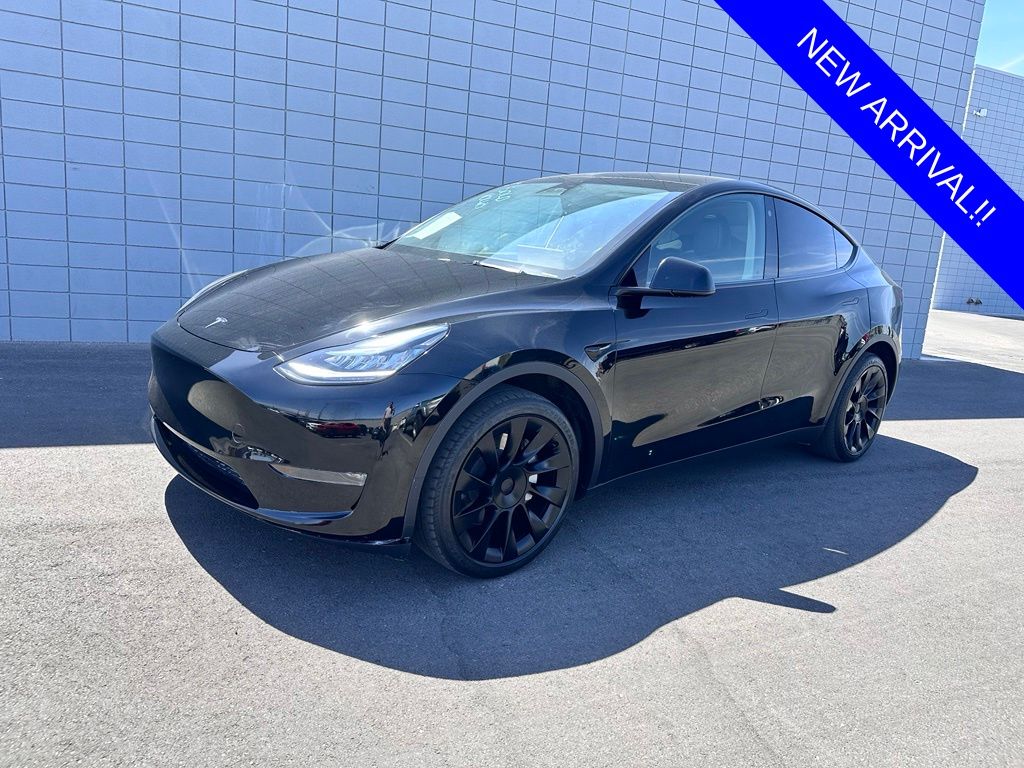 Used 2023 Tesla Model Y Long Range with VIN 7SAYGDEE7PA117256 for sale in Las Vegas, NV