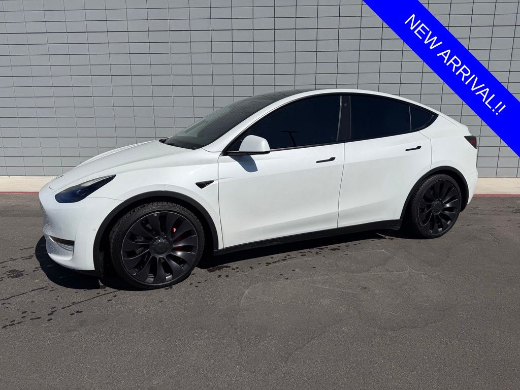 Used 2022 Tesla Model Y Performance with VIN 7SAYGDEF5NF410968 for sale in Las Vegas, NV