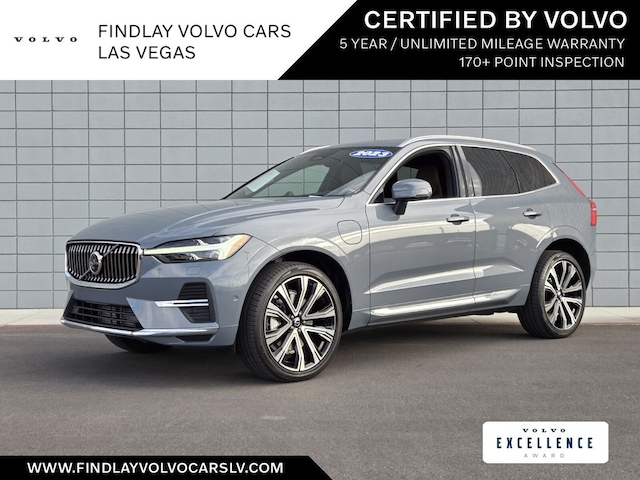 Featured Used 2023 Volvo XC60 Recharge Plug-In Hybrid Ultimate Bright SUV for sale in Las Vegas, NV