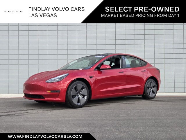 Featured Used 2023 Tesla Model 3 Base Sedan for sale in Las Vegas, NV