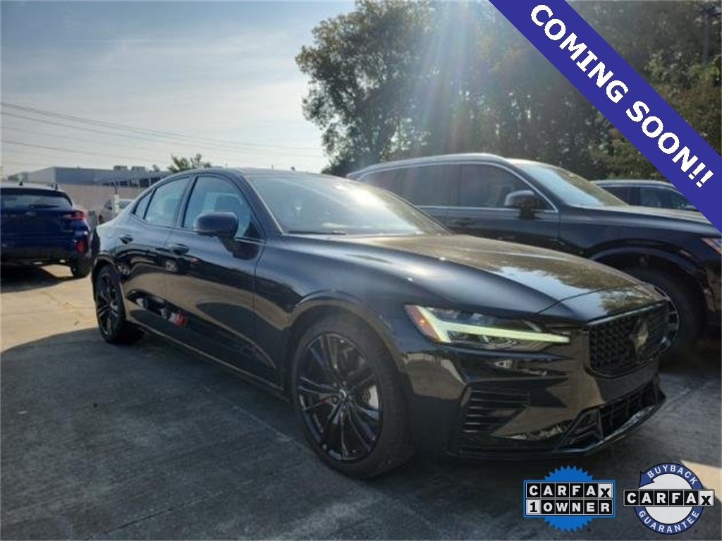 Certified 2024 Volvo S60 plug-in hybrid T8 Plus Black Edition Sedan