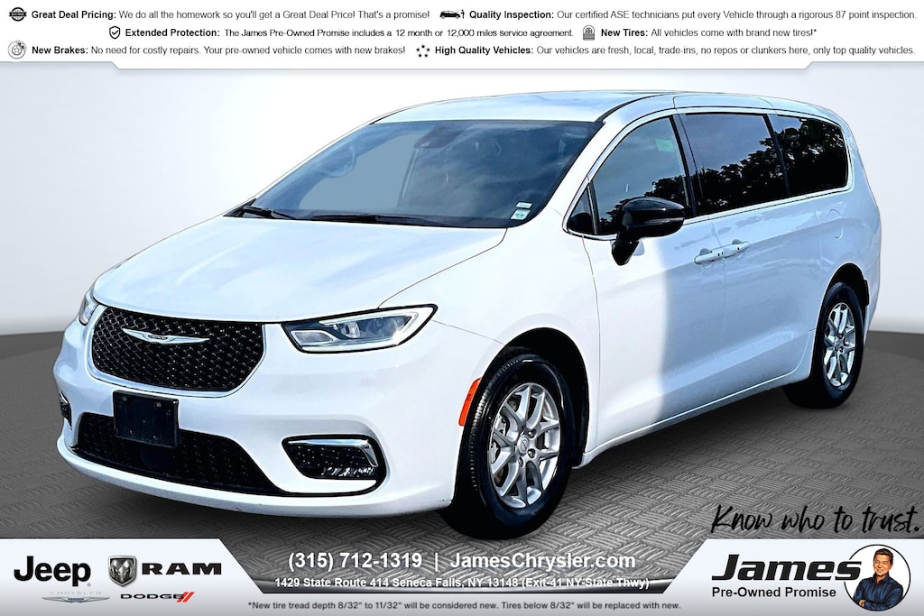 Used 2025 Chrysler Pacifica Select Van Passenger Van