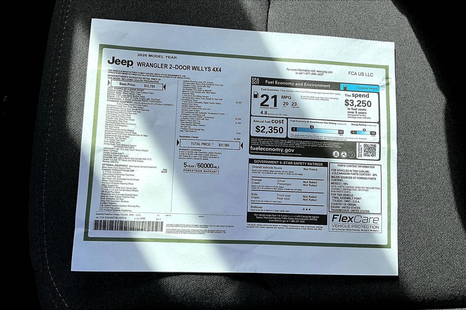 2026 Jeep Wrangler 2-Door Willys - Photo 14