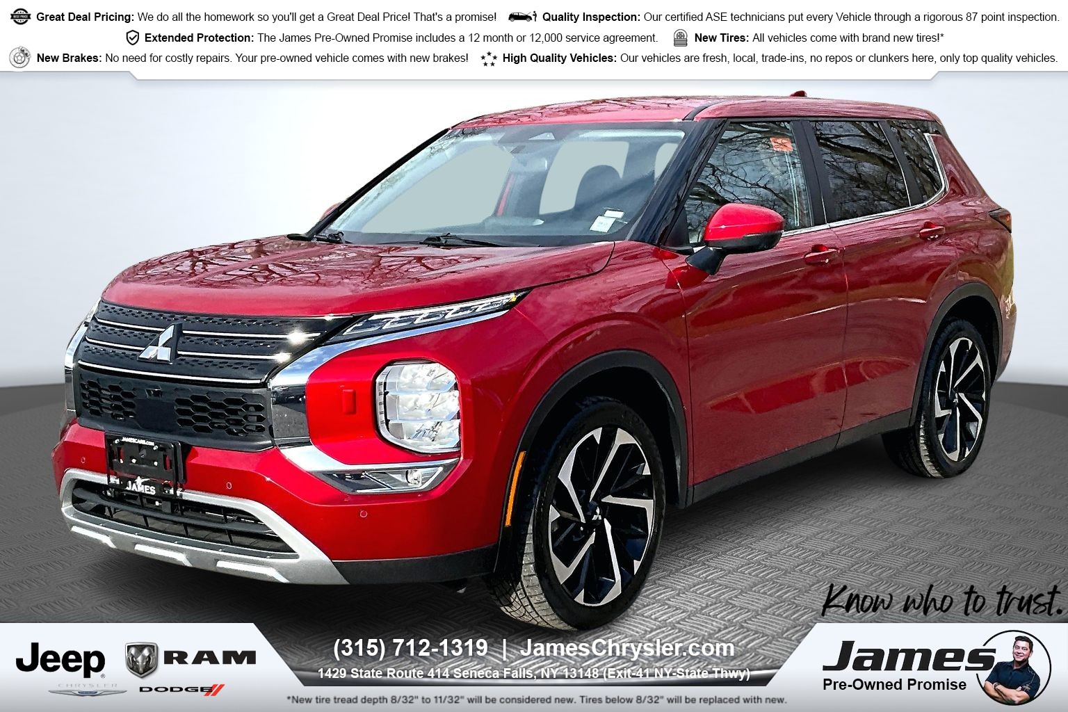 2024 Mitsubishi Outlander SE's photo