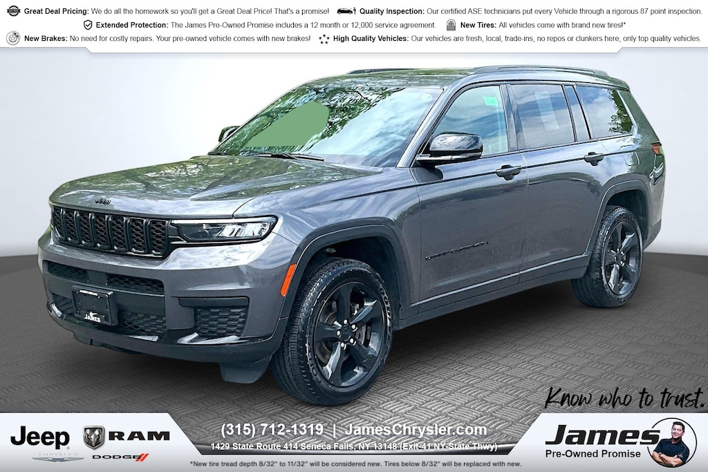 Used 2024 Jeep Grand Cherokee L Laredo SUV