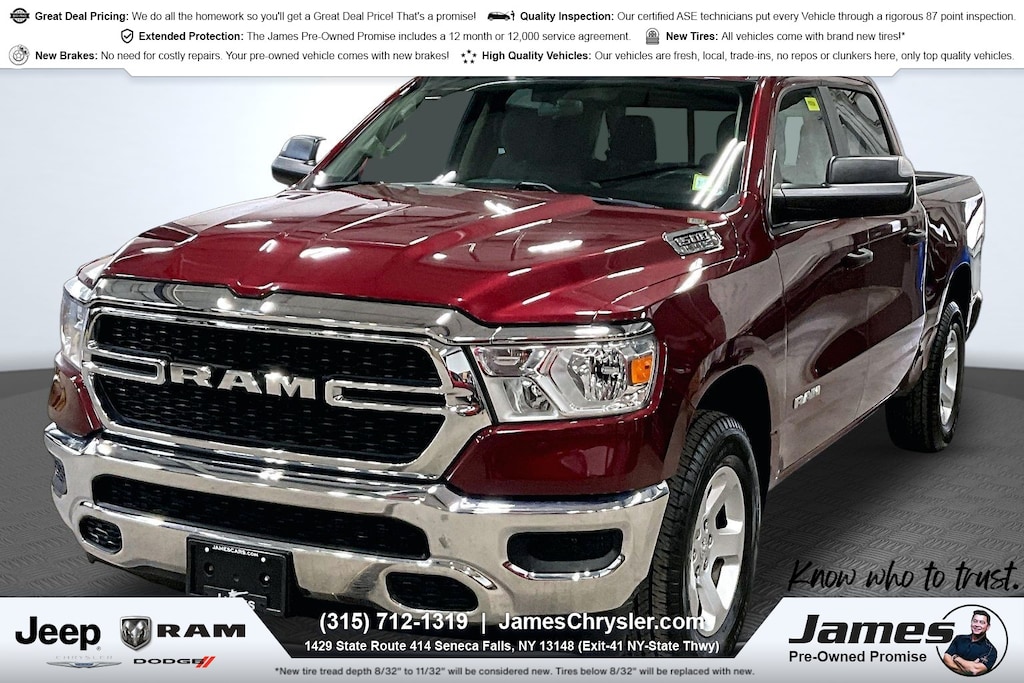 Used 2019 Ram 1500 Tradesman Truck Crew Cab