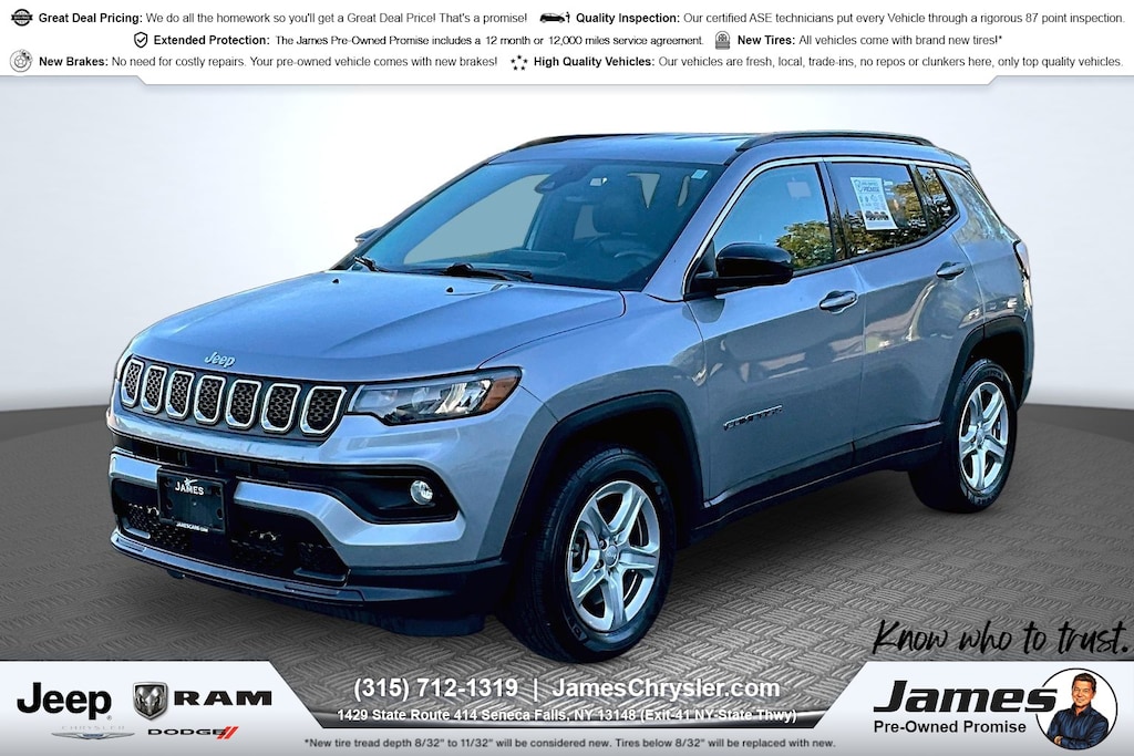 Used 2023 Jeep Compass Latitude SUV