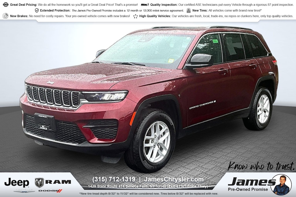 Used 2025 Jeep Grand Cherokee Laredo SUV