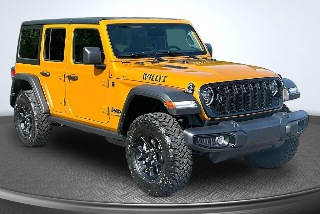 New 2026 Jeep Wrangler 4-DOOR WILLYS Sport Utility