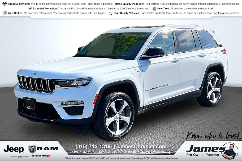 Used 2022 Jeep Grand Cherokee 4xe Base SUV