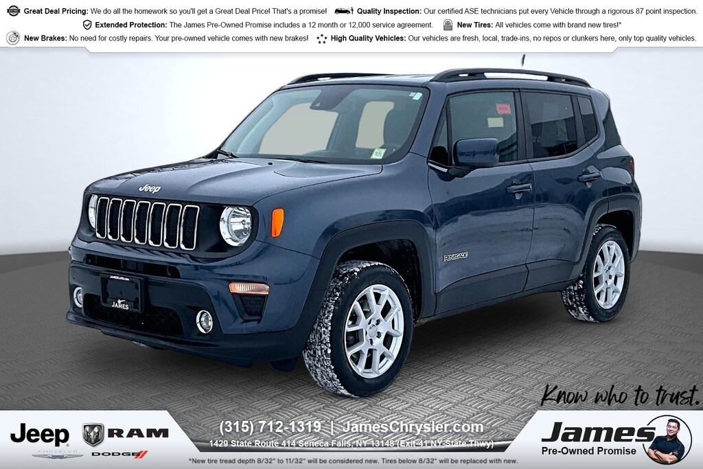 Used 2021 Jeep Renegade Latitude SUV