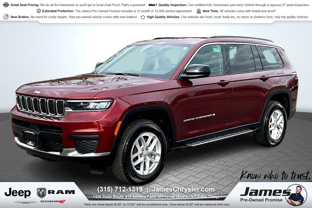 Used 2024 Jeep Grand Cherokee L Laredo SUV