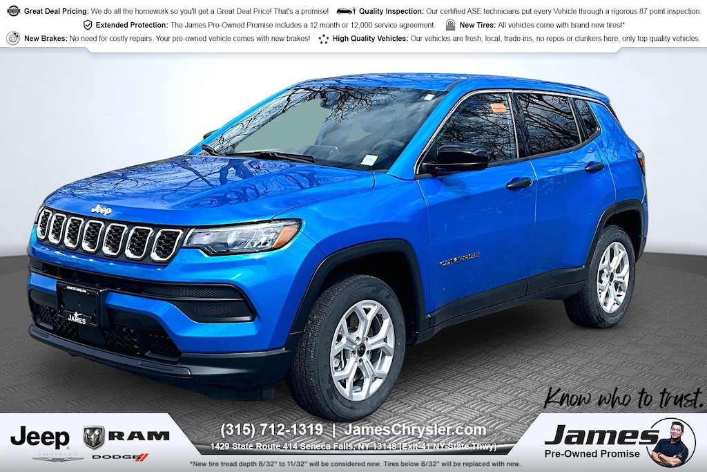 Used 2025 Jeep Compass Sport SUV