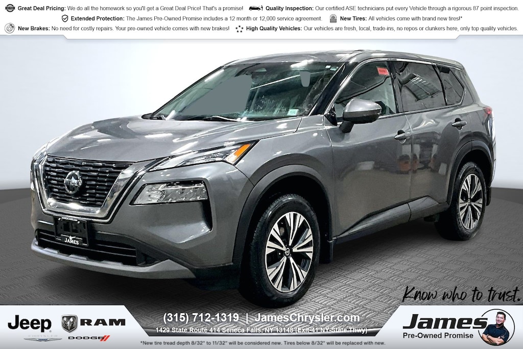 Used 2021 Nissan Rogue SV SUV