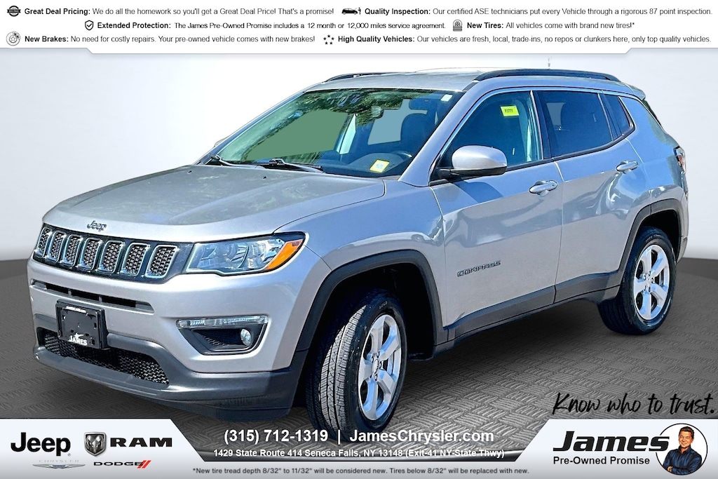 Used 2020 Jeep Compass Latitude SUV